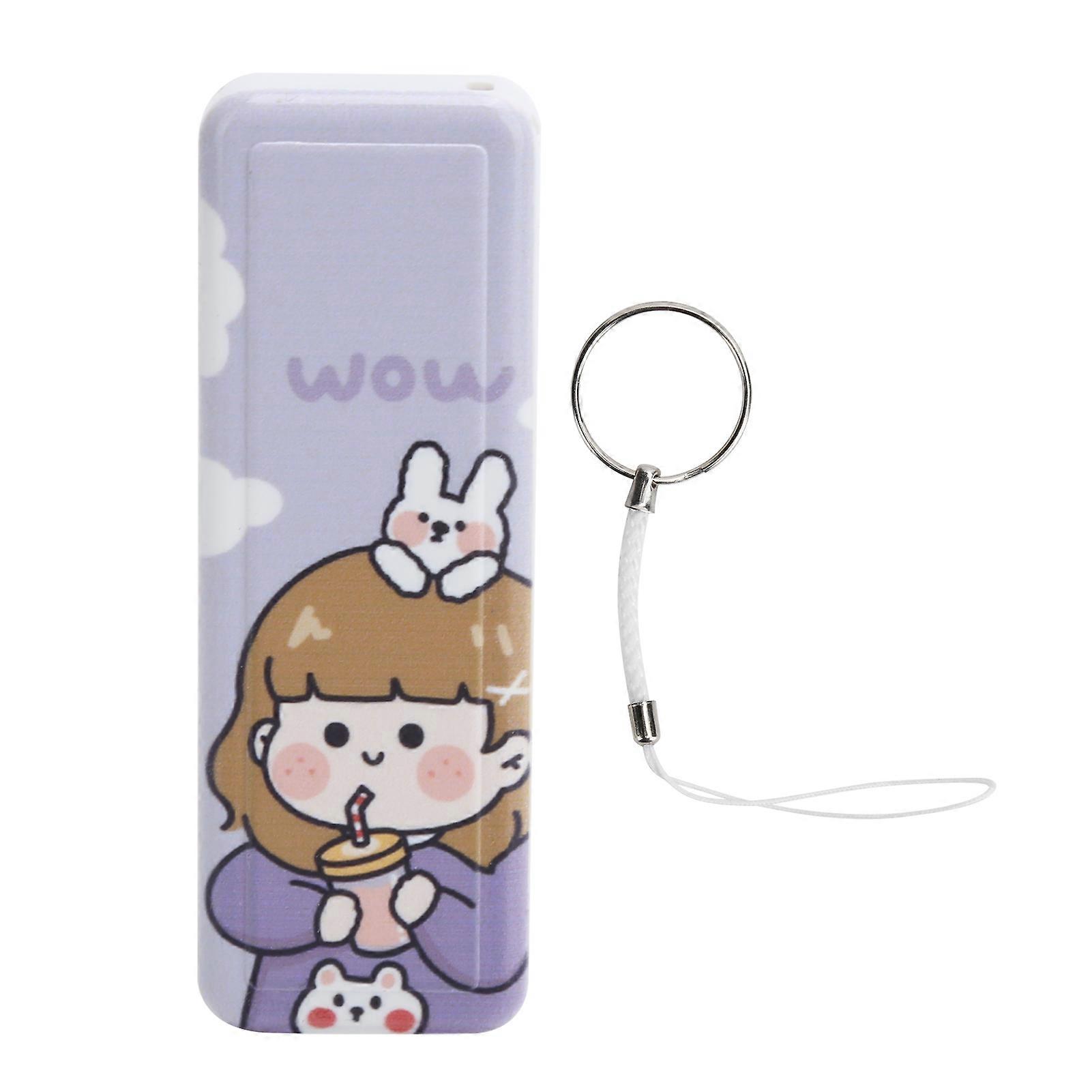 U Disk Portable Cartoon Girl Pattern PushPull Type USB2.0 Flash Drive Memory Stick(32GB )