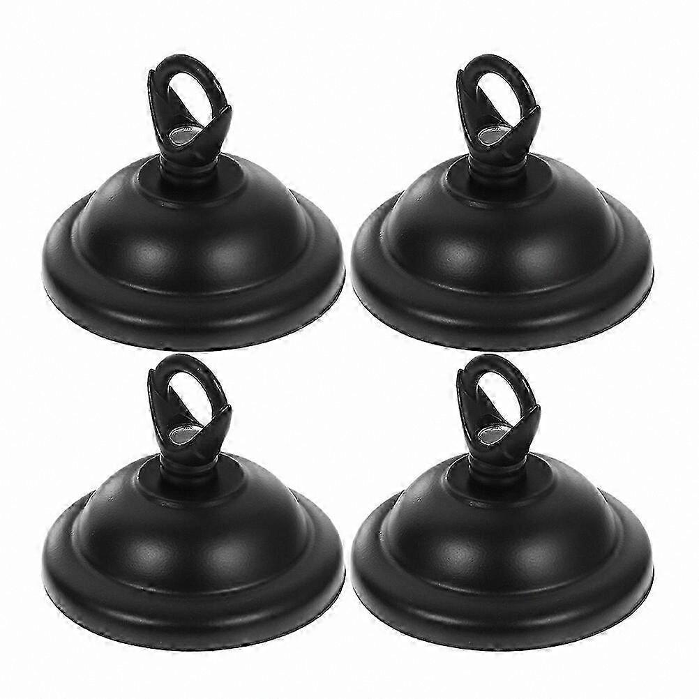 4-Pack Ceiling Plate Covers for Pendant Lights and Chandeliers with Hooks