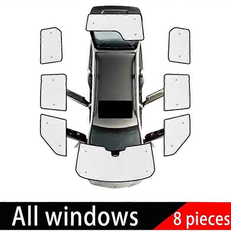 Για τα εξαρτήματα 2009~2016 LR4 L319 Land Rover Discovery 4 Μπροστινά Αξεσουάρ αυτοκινήτων καλυμμάτων σκίασης παραθύρων αυτοκινήτου LR4 L319
