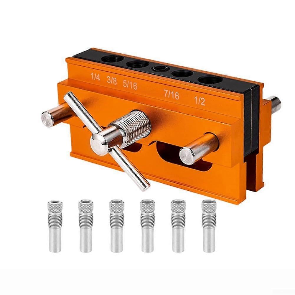 Self-Centering Dowel Jigs with Multiple Drill Sleeve Options for Precise Woodworking Projects