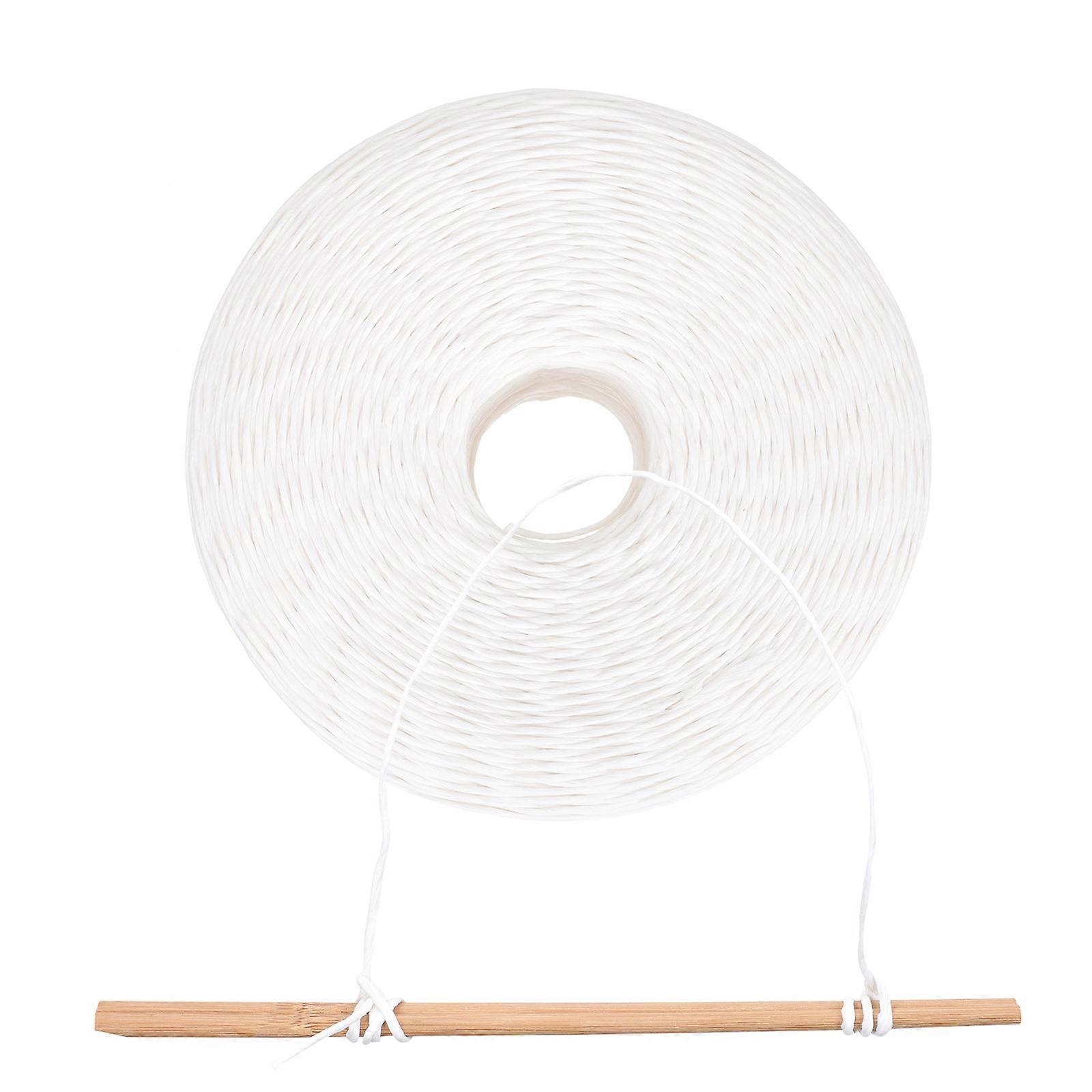 White Paper Rope for DIY Projects and Gift Wrapping Made of Durable Material