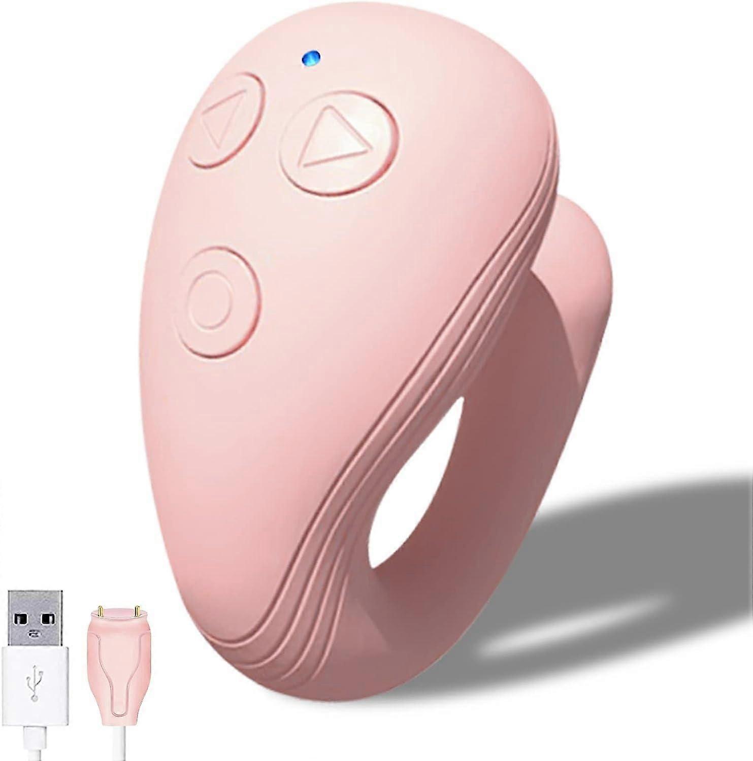 Bluetooths Remote Control Page Turner for TikTok (Pink)