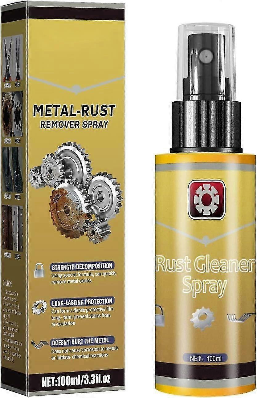 Household Rusts Remover Stainless Steel Rusts Remover Kitchen Pan Bottom Black Scale Burn Mark Multi Function Remover 100ml