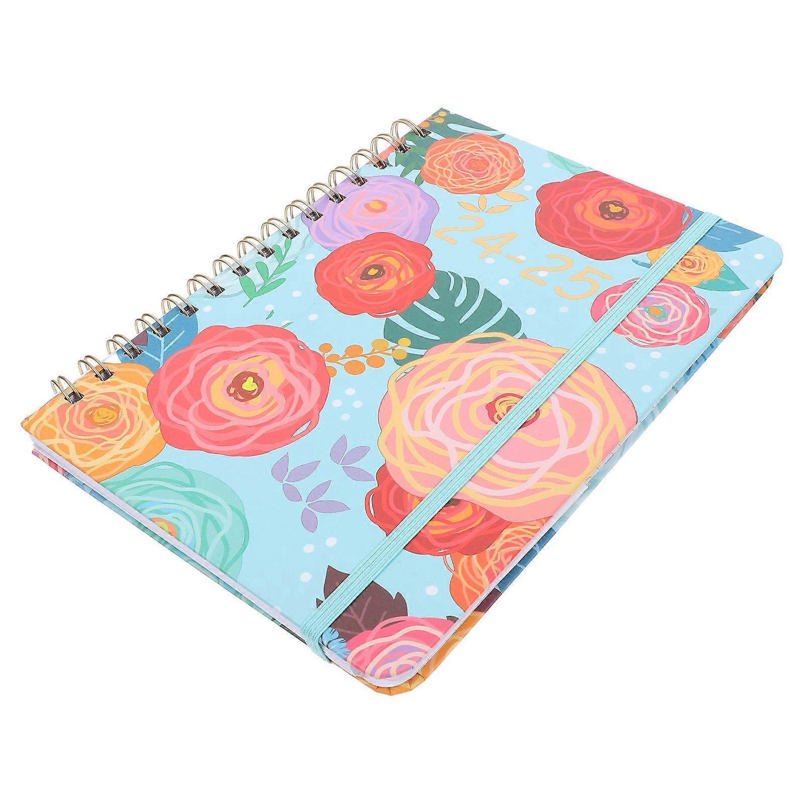 Weekly Planner Notebook For Student Use 8.5×6.5×0.6in Note Taking Goal Setting 1Set