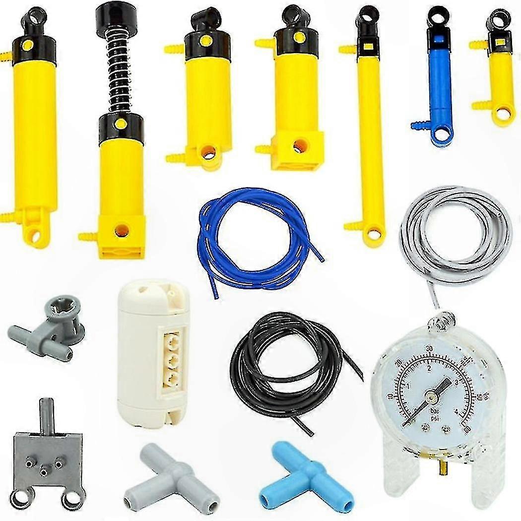 Reinforced Cylinder Air Pump Bricks (6L) for 8800 Blocks-Compatible with Various Building Sets