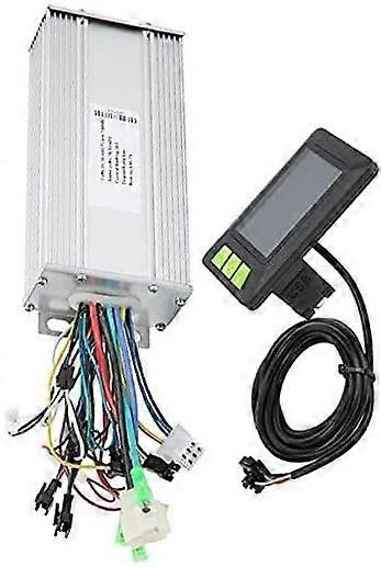 Electric Scooter Motor Control Box 36V/48V 1000W Universal LCD Display Panel Brushless Controller Kit Retractable Luggage Compartment Cover
