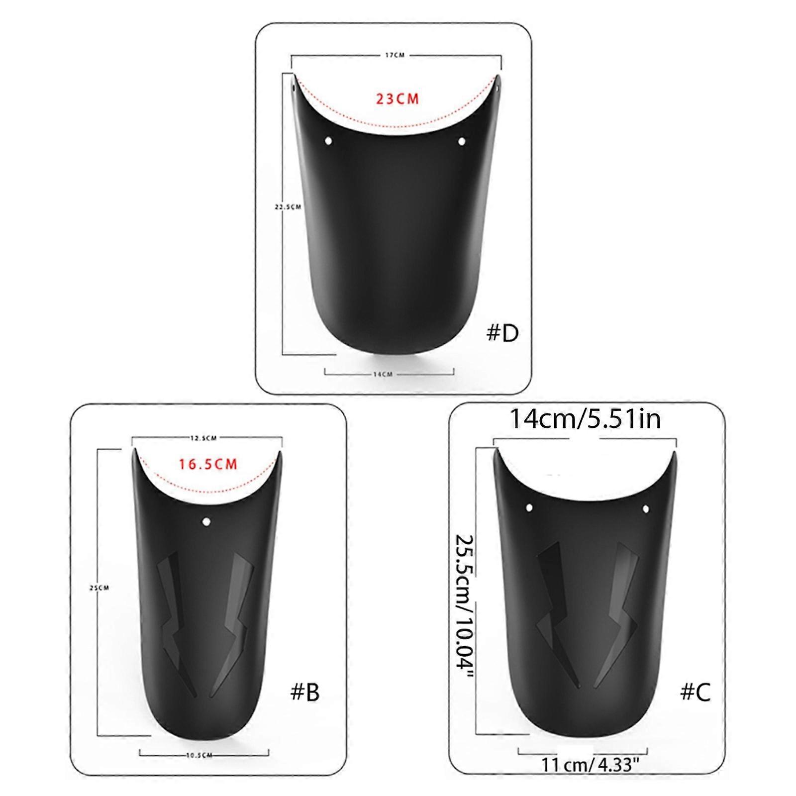 Motorbike Accessory Lengthen Front for Fender Rear Front Wheel Extension for Fender Mudguard Splash Guard Durable Motocr Multicolor
