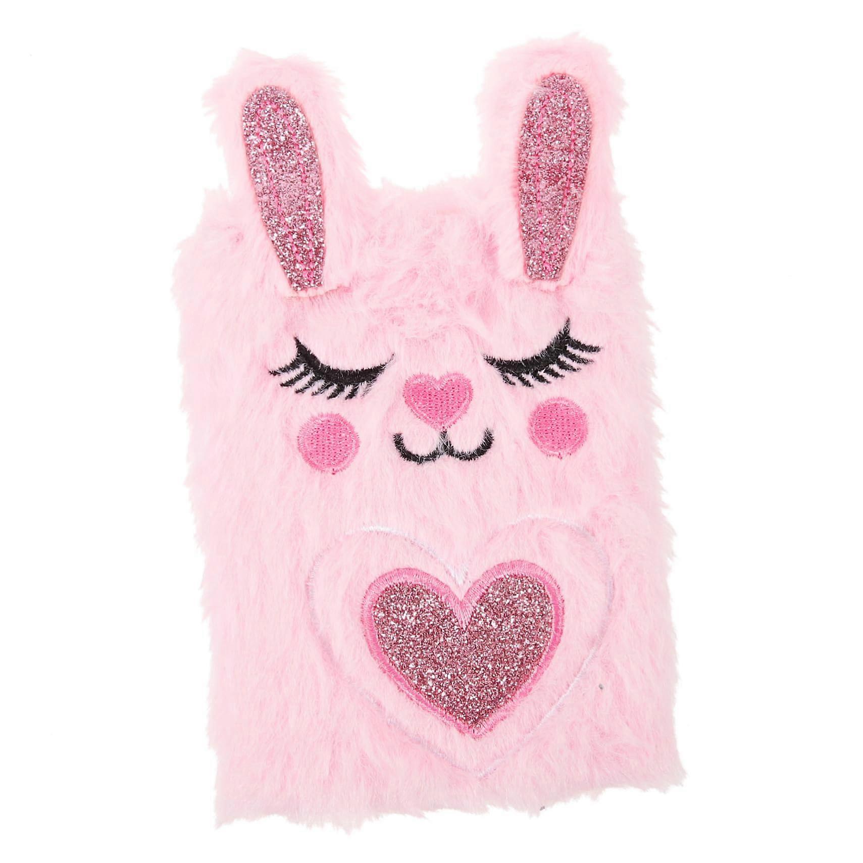 Rabbit Notepad 3pcs Mini Notebook Cute Fuzzy Diary For Kids Memo Book