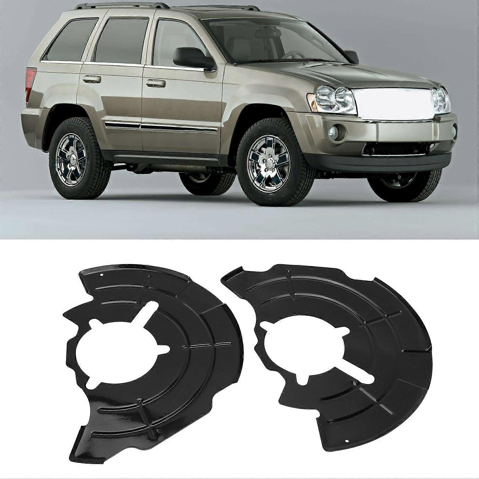 Front Left Right 52090433AC Brake Disc Dust Shield Side Rotor Splash Dirt Protection Backing Plate Replacement for GRAND CHEROKEE