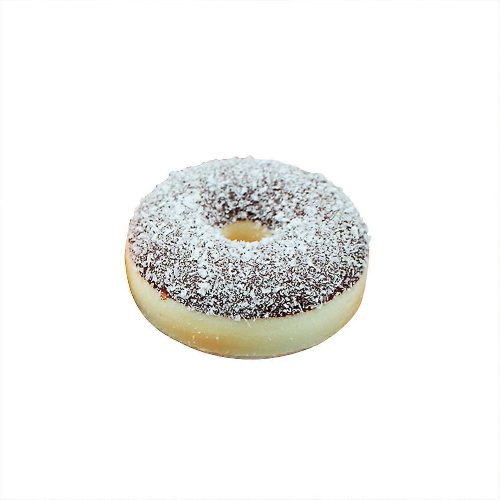 Lifelike Coffee Color Simulation Donut Cake Ideal For Festival Events And Shopping Malls With Decorative Appeal 1Pack