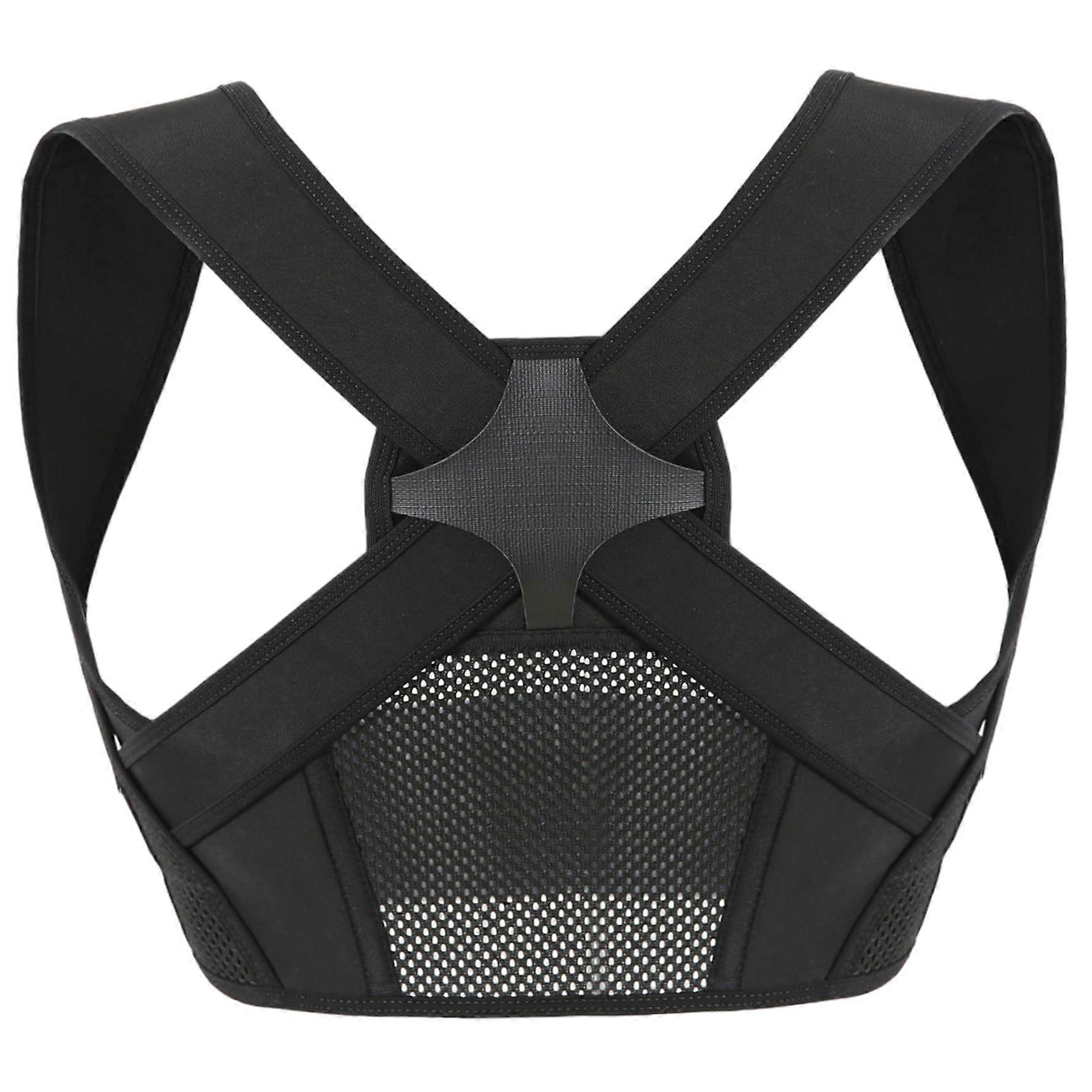 Back Posture Corrector, Adjustable Neck, Shoulder, and Upper Back Support for Humpback Relief and Pain Alleviation. Size L/XL.