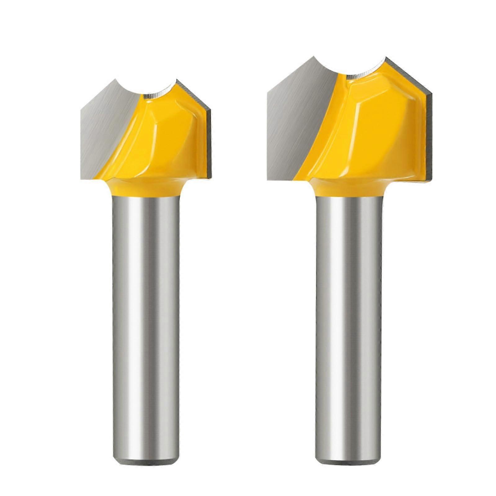 8mm Bead Cutter Router Bit, Double Ball Nose Bead Cutter, Longan Brand, Woodworking Trim Router Bit, 8mm Shank
