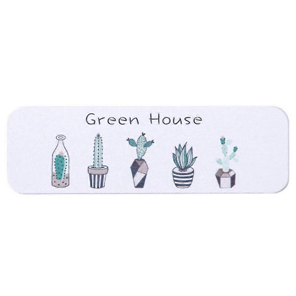 Quick-Drying Diatom Mud Mat with Absorbent Pad - Cactus Design Soap Tray & Toothbrush Holder for Bathroom & Kitchen Use