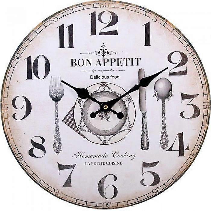 Something Different 34cm Bon Appetit Clock
