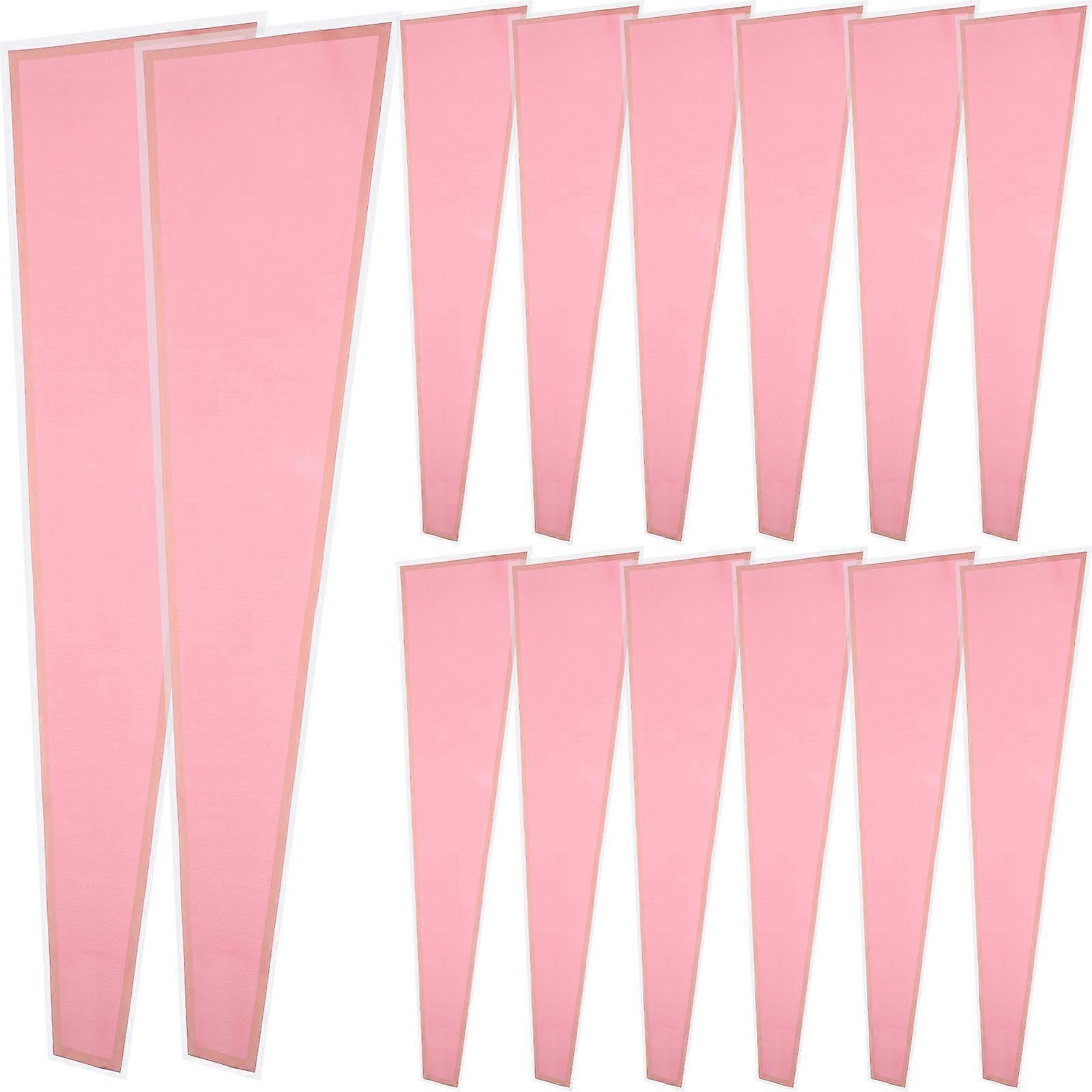 Single Rose Wrapping Bag Clear Transparent Design for Flower Arrangements with Sturdy Material 50pcs