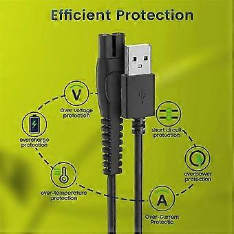 2 stuks 5V 1A USB scheerapparaat oplader voor QP2724 QP2834 QP1924 MG9520 elektrisch scheerapparaat trimmer oplader C