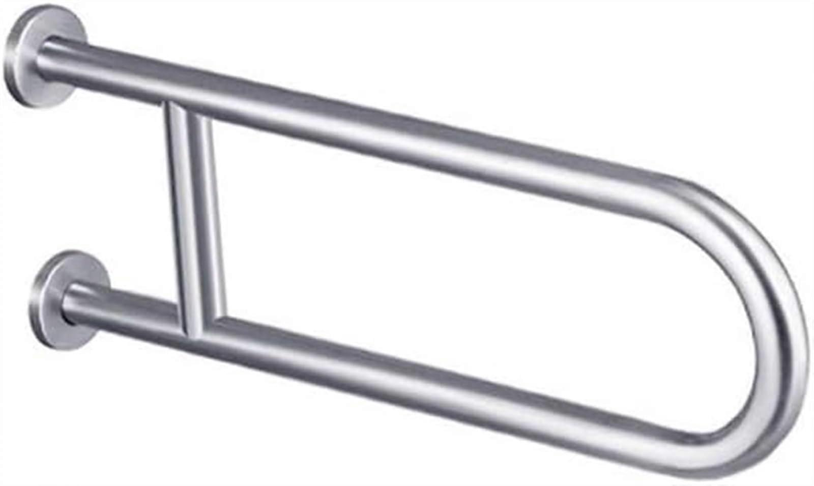 Grab Rails AntiSlip UShaped Handrail With Brushed Nickel Finish For Bathtub And Shower, Toilet Grab Bar