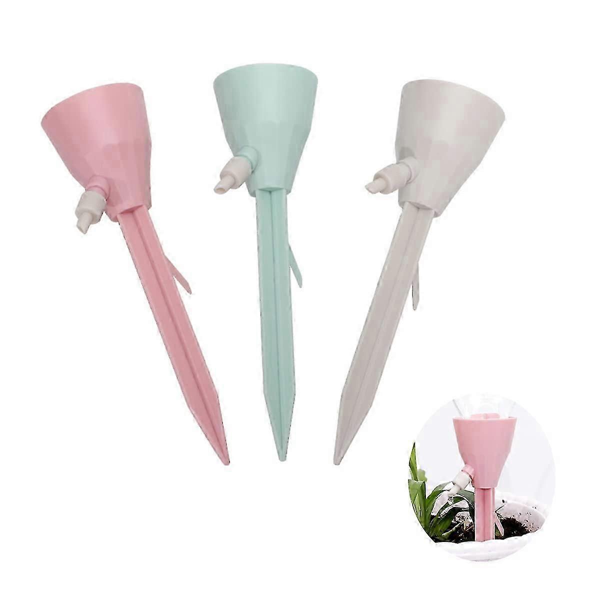 3pcs Automatic Drip Irrigation Balcony Sistemas de riego ajustables