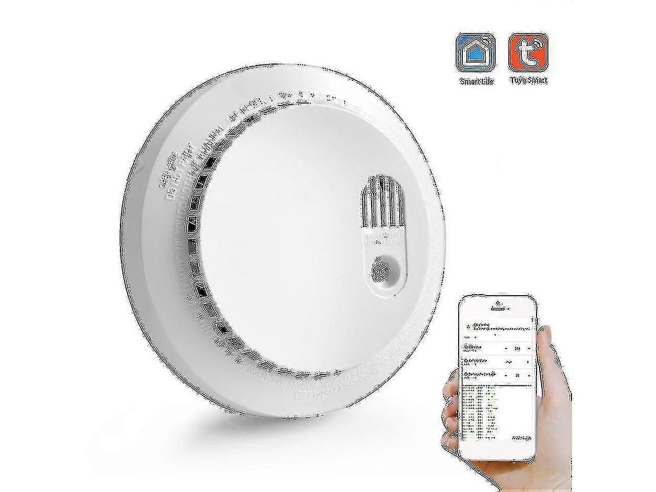 Wifi一酸化窒素検出器Wifiセンサー警報システム85db音声警告アプリ通知Tuyaアプリリモートを押す