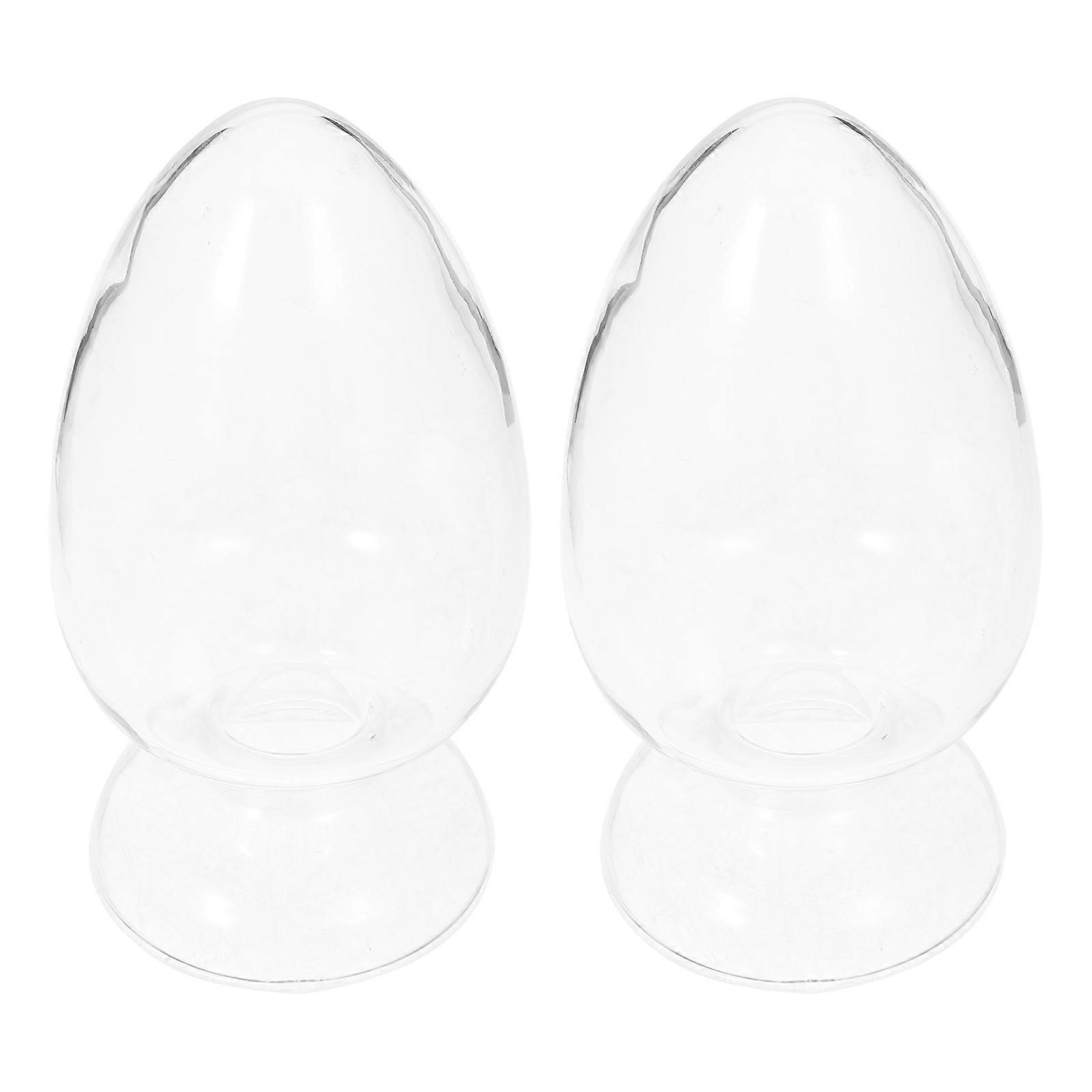 2pcs Glass Storage Bottles Professional Conical Laboratory Bottle Set
