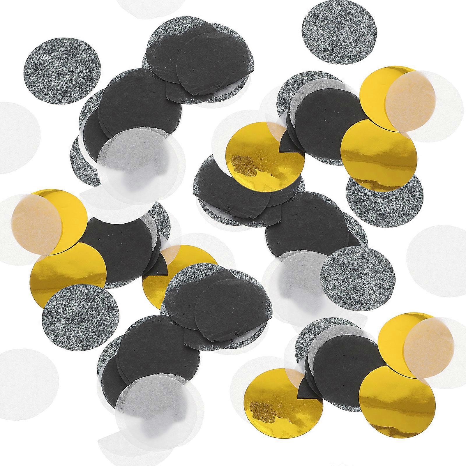 Party Confetti Paper Confetti for Wedding Birthday Celebration Round Shape DIY Crafts 2Pcs