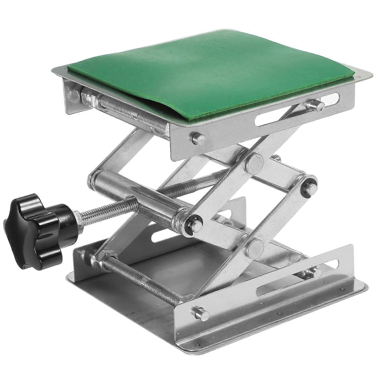 Experimental Laboratory Jack Stainless Steel Lifting Platform Manual Control