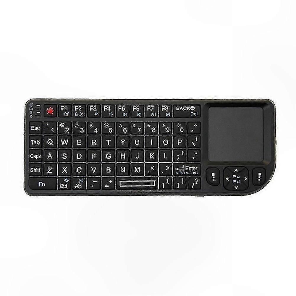 2.4GHz Mini Wireless Keyboard with Backlit and Touchpad for Projector and TV Box