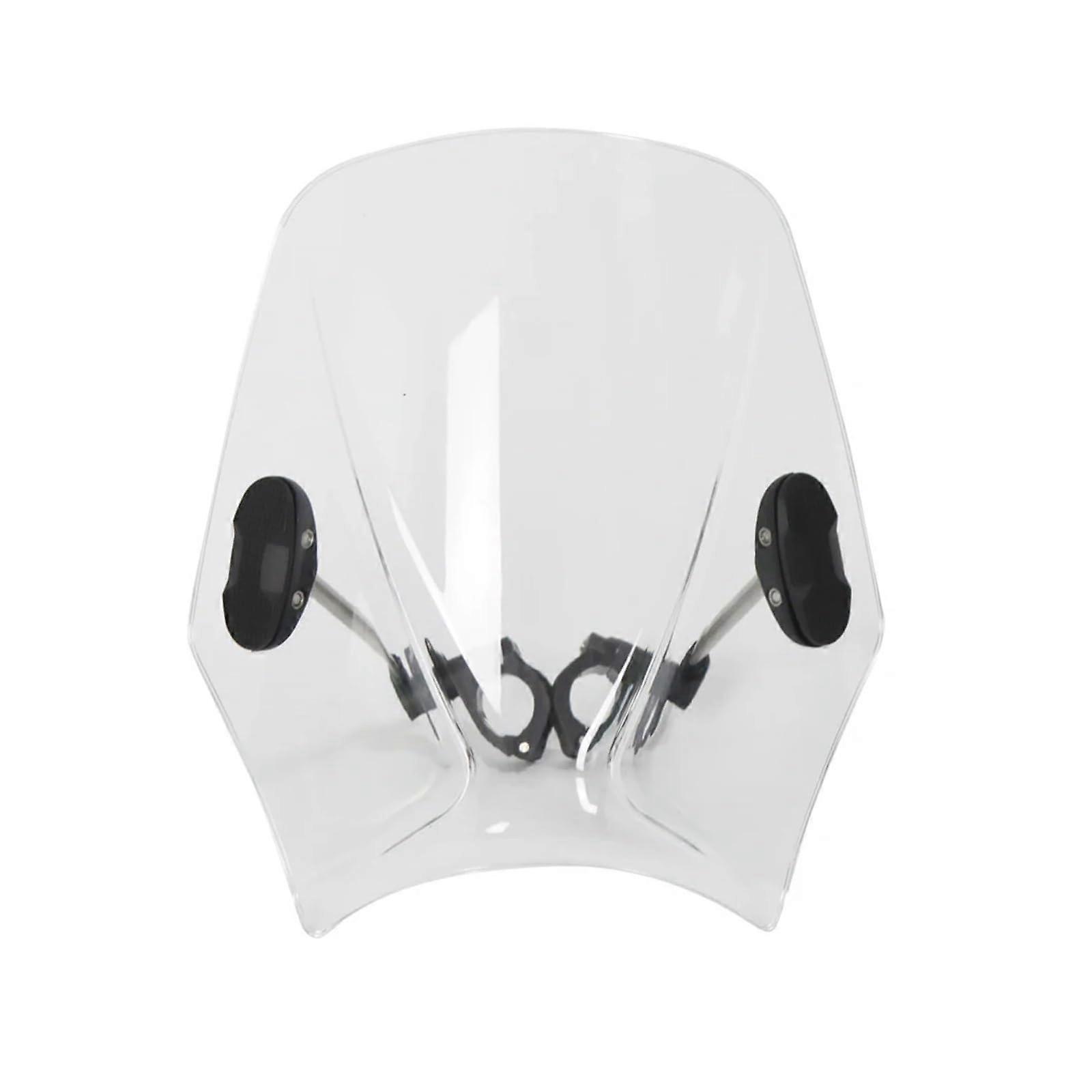 Guerrilla 450 Motorcycle Windshield Universal Transparent Compact Sport Wind Deflector Custom Fit