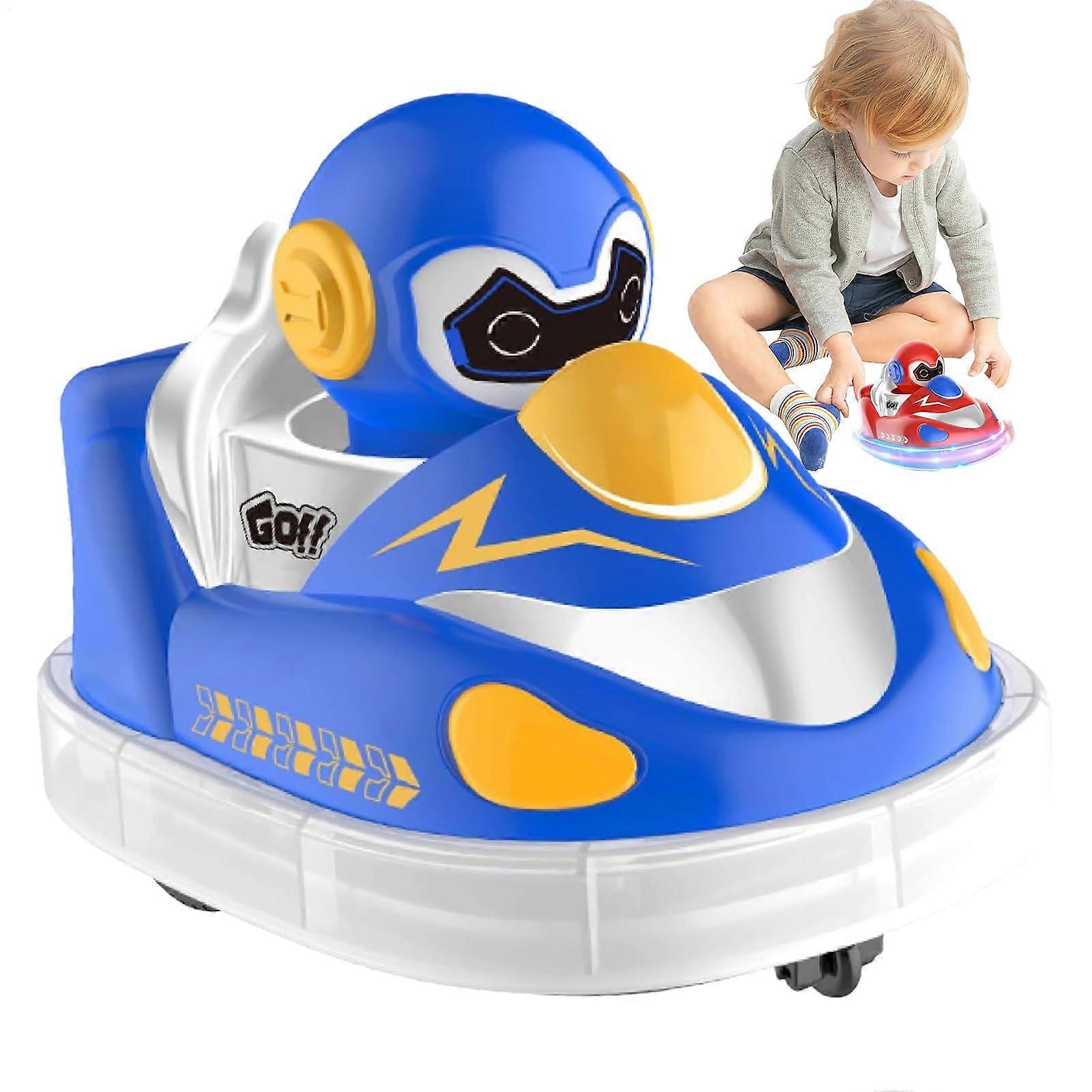 RC Toy RC Bumper Car With Lights and Sound, Toy Battle Vehicles for Girls Ages 3