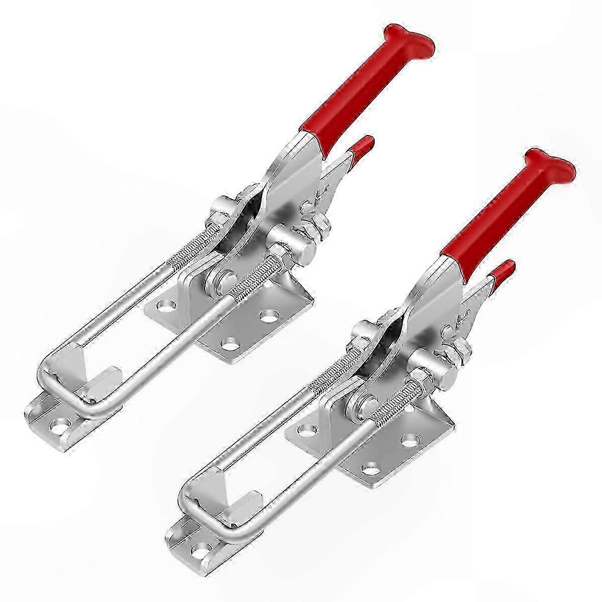 Heavy Duty Toggle Latch Clamp 2 Pack, Adjustable Lock with 2000Lbs Capacity for Secure Fastening