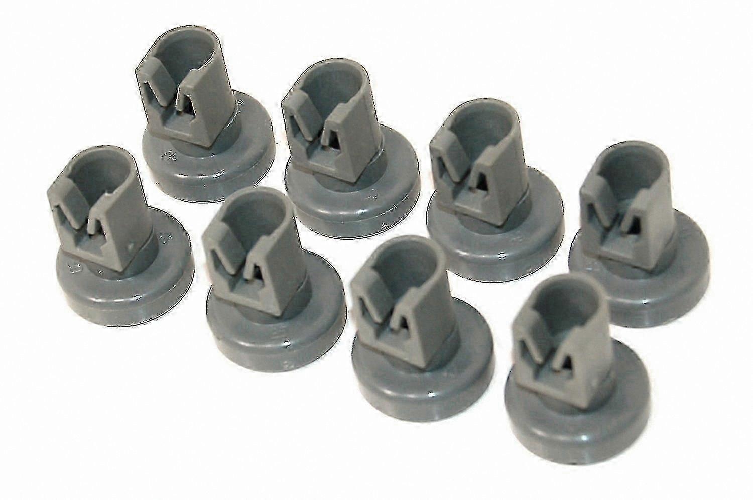 Universal Upper Basket Wheels for Dishwashers, 8 Pack, Compatible with Multiple Brands and Models