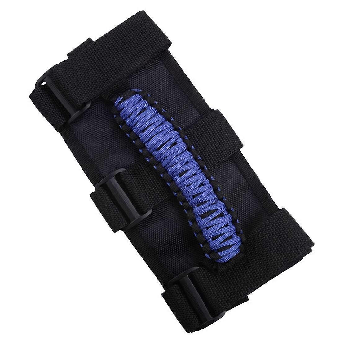 Schwarz & Blau Ueberrollbuegel Haltegriff Top Grip for Jeep Wrangler Gladiator 1987-2022 Roll Bar Handle Black Blue