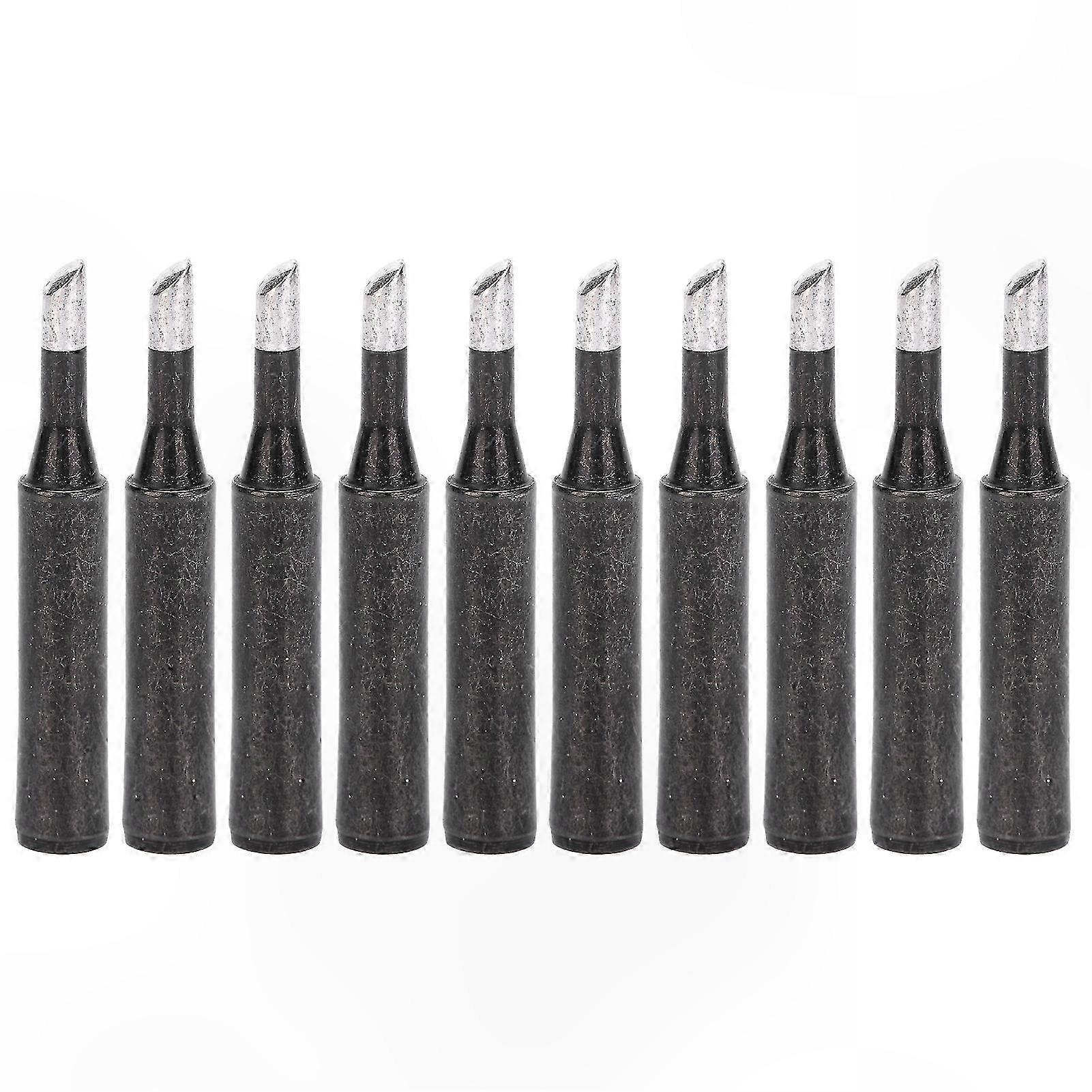 10Pcs Inner Heat Welding Iron Tips for Solar Hardware Tools 900MT4C