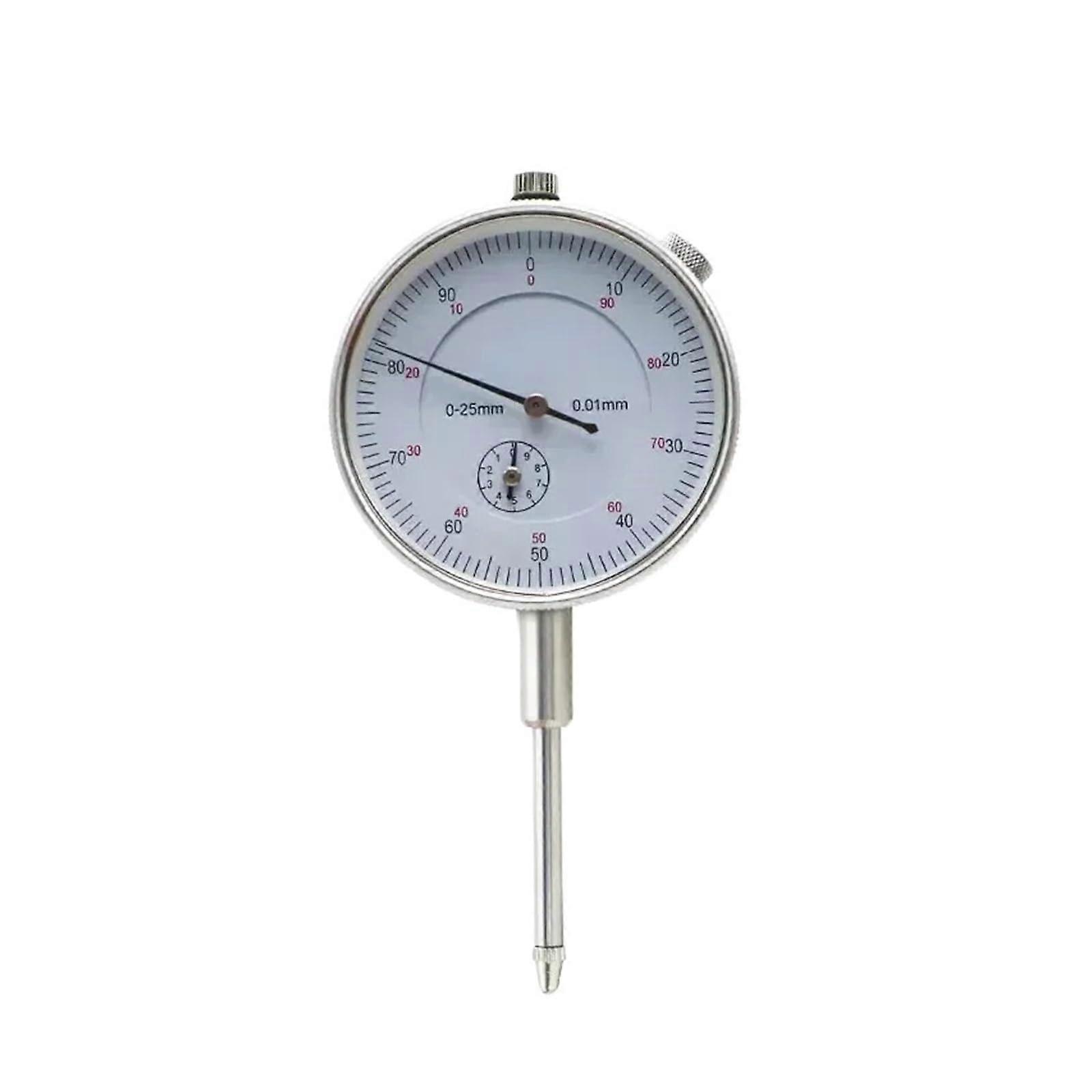 0.01mm 025mm Dial Indicator 0.01 mm Dial Indicator Gauge Measuring Indicators Measuring Gauge