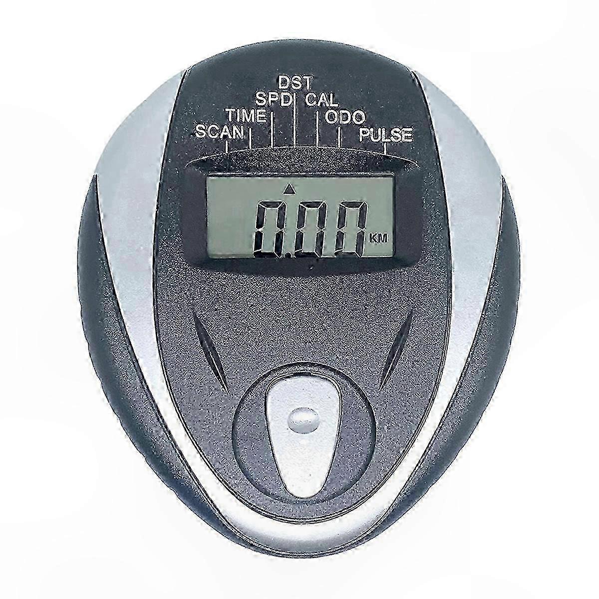 Stationary Bike Monitor with Speedometer and Heart Rate Display for Exercise Fitness