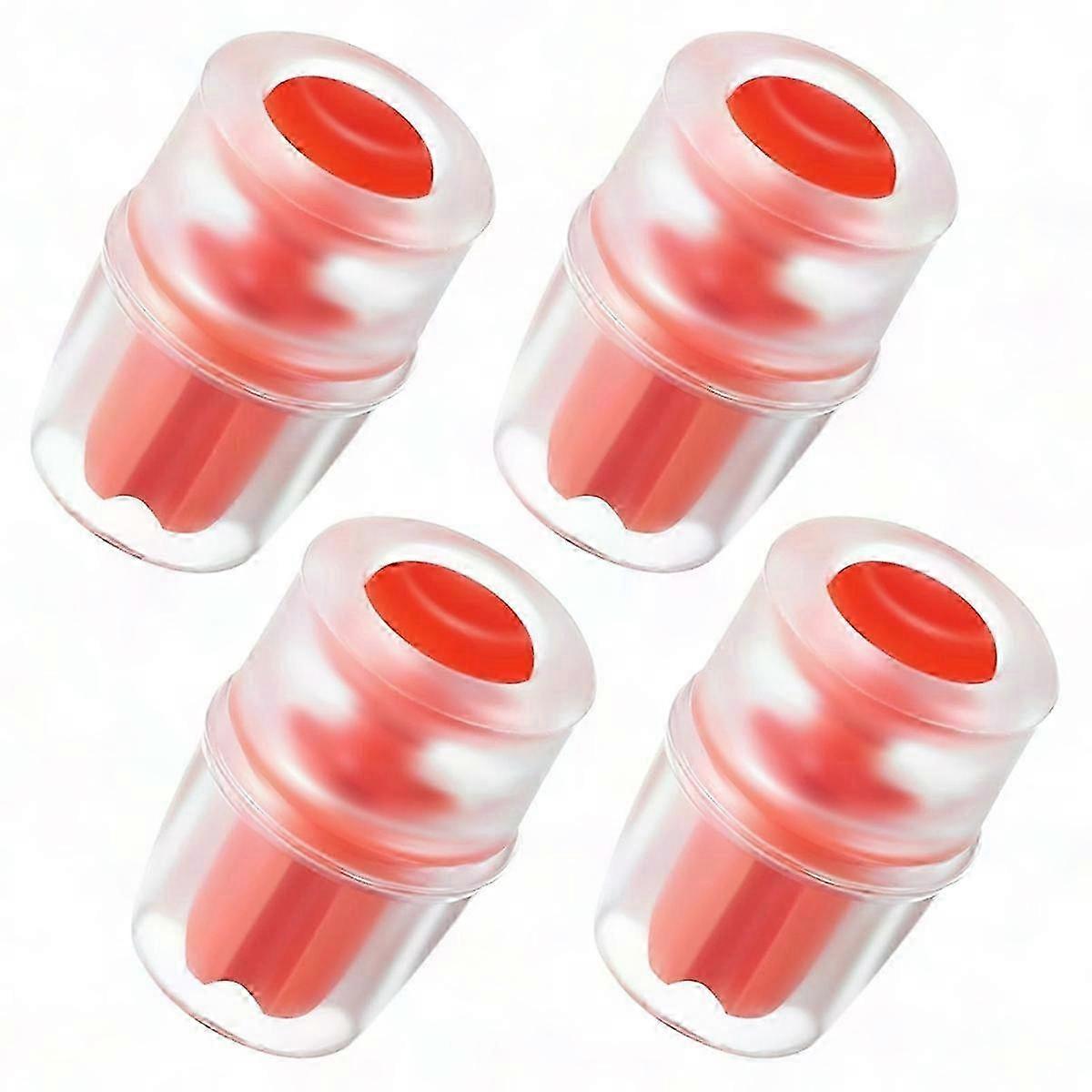 4 Packs Hydration Bladder Bite Valve Replacement Sheaths for Water Reservoirs, Hydration Packs