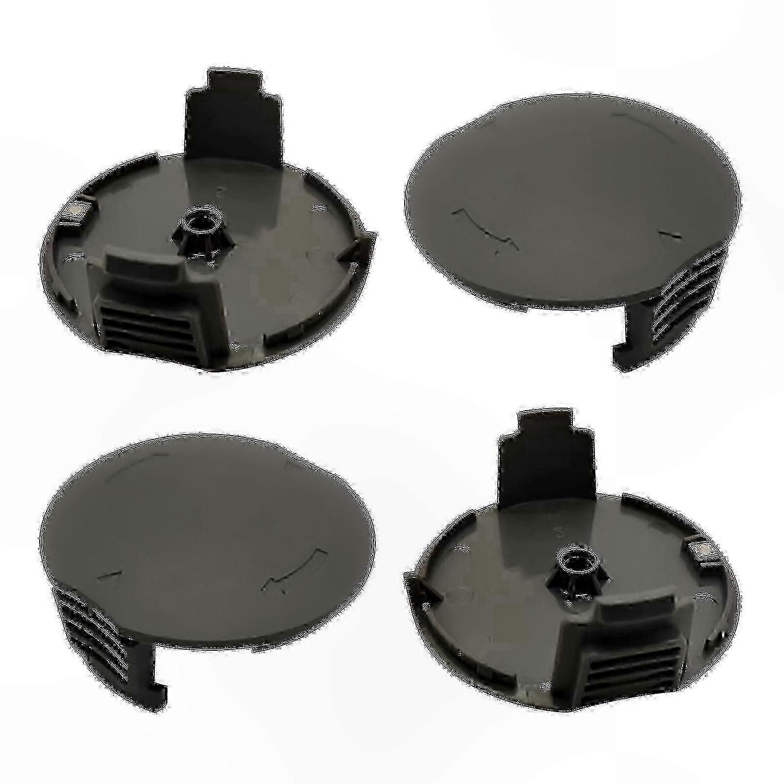 4-Pack Spool Cover for Grass Trimmers, Compatible with Universal Grass Cut Models 18/18 - 26/18 - 260