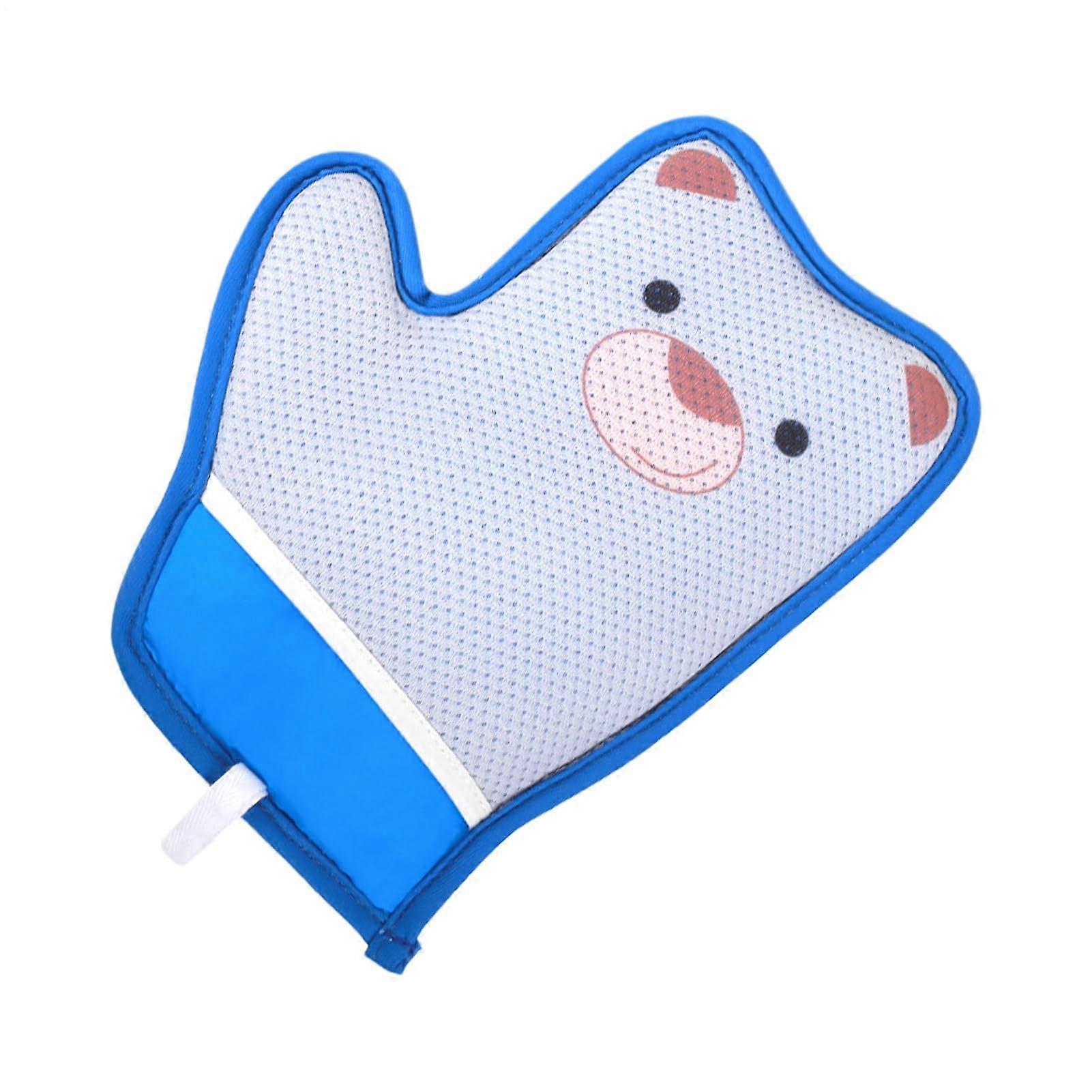 Electrostatic Animal Remover Gloves Double-Sided Anti-Static Brush Ergonomic Grooming Glove For Sofa Floor Carpet