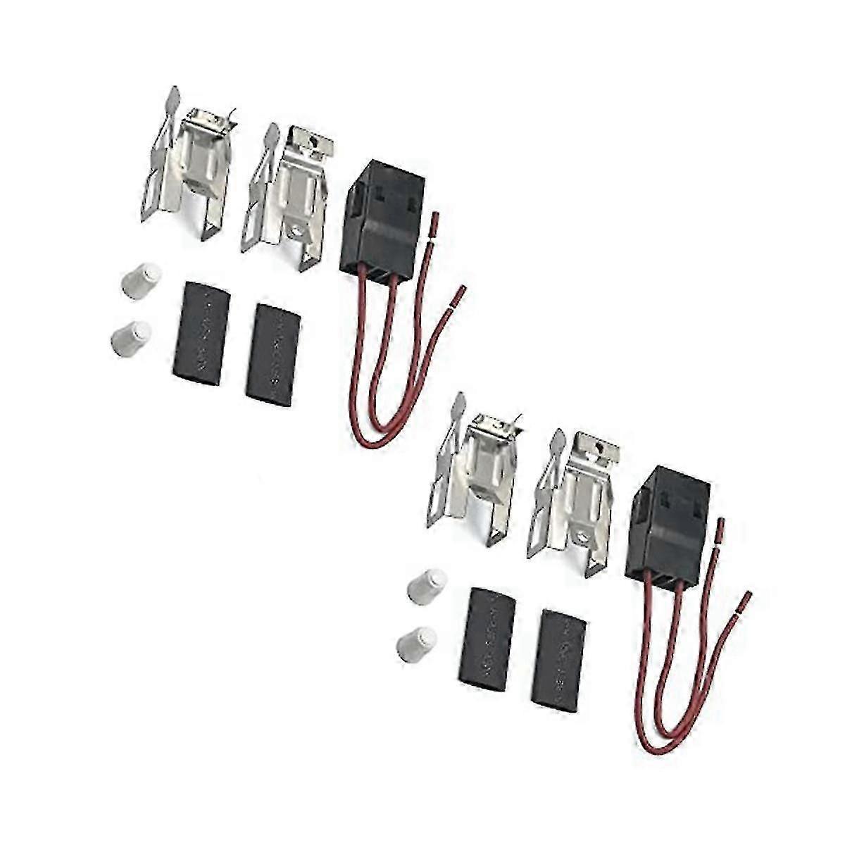 For ERR117 Range Kitchen Accessories Burner Receptacle Kit Fits (2 Pack)