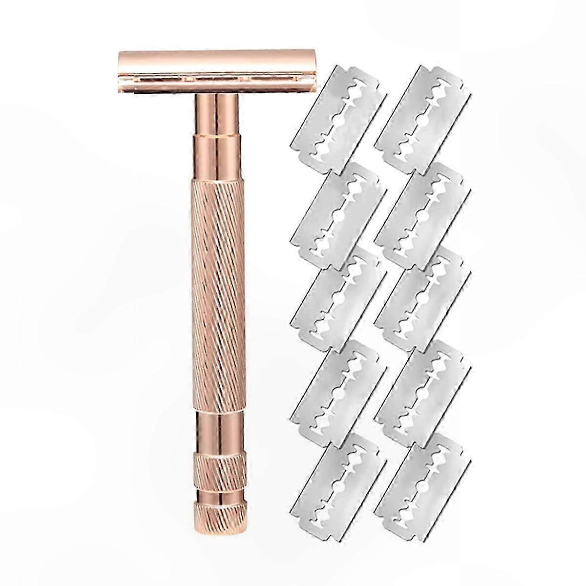 Double-Sided Stainless Steel Blades for Replaceable Safety Razors