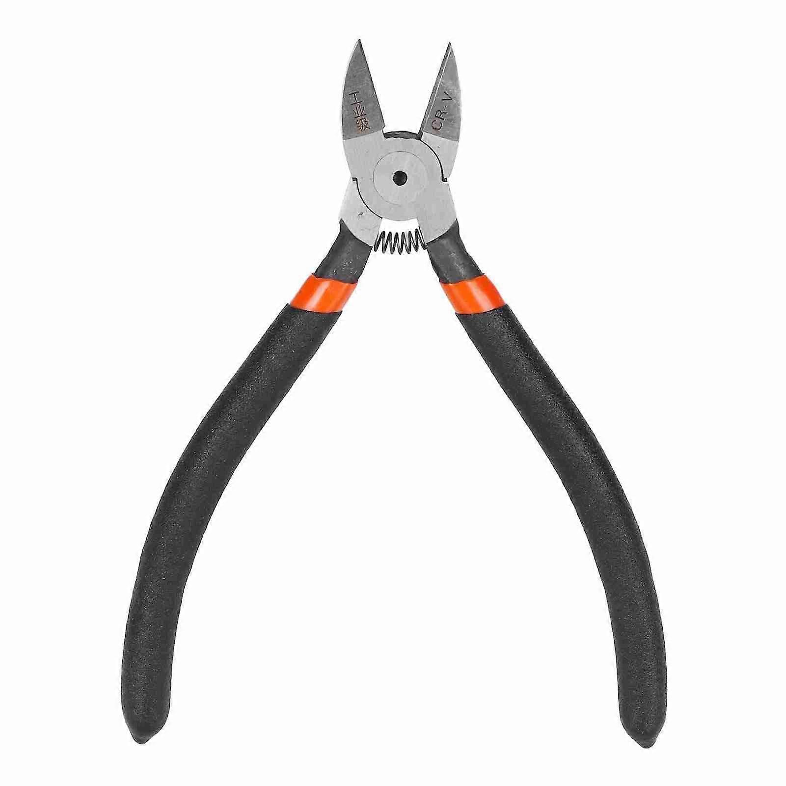 Mini Diagonal Pliers Nippers Wire Cable Cutting Pliers Spring Handle Electrician Hand Tools6in