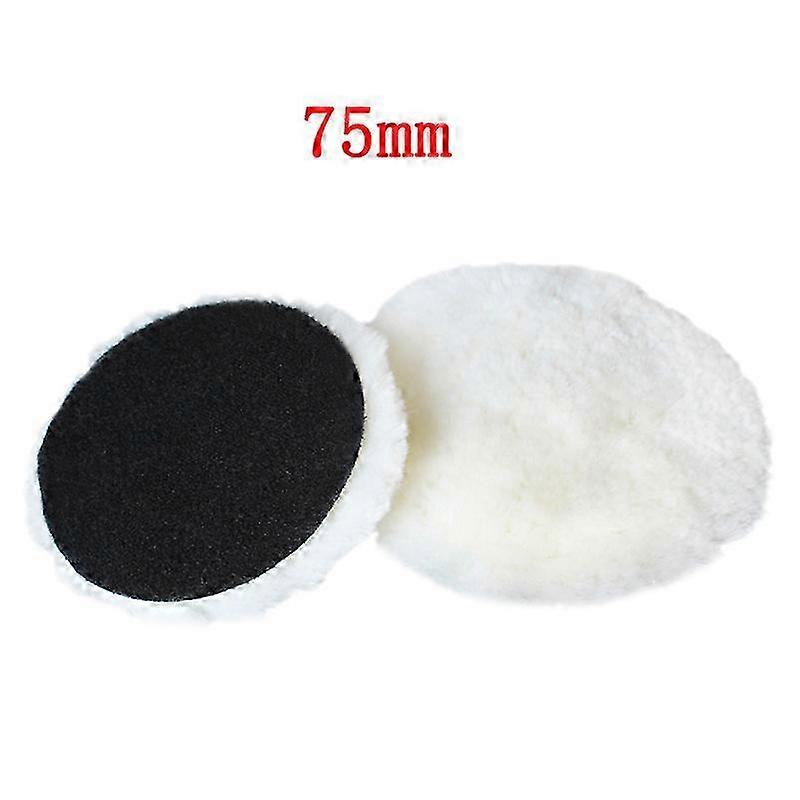 5 Sizes 75-180mm Wool Polishing Disc Waxing Polishing Buffing Car P...