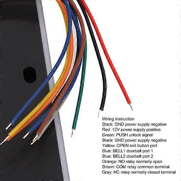 Keyboard-Based Touch Control System ID IC NFC Card Waterproof Backlight for Outdoor Indoor