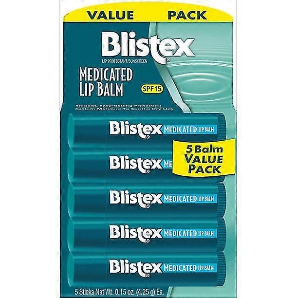 Blistex Medicated Balm 5 Pack