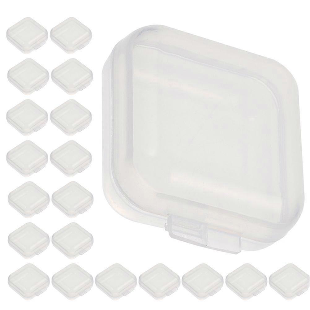 100pcs Small Storage Boxes Jewelry Storage Boxes Accessories Storage Cases