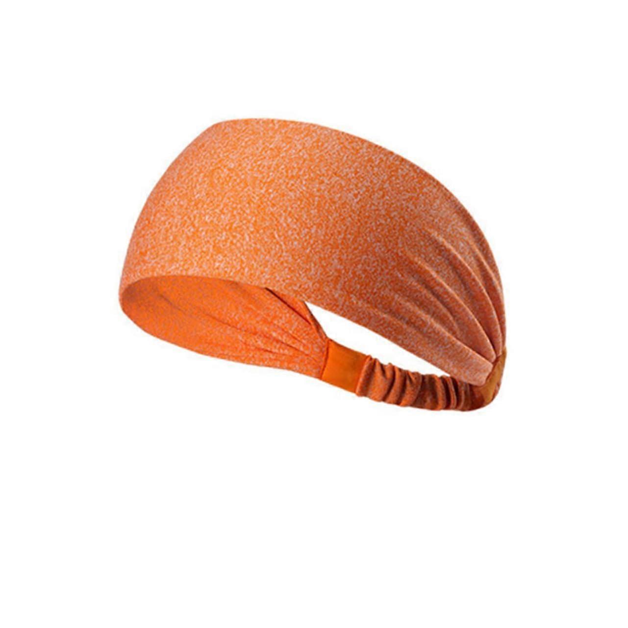 Elastic Sports Headband Unisex One Size Headband Soft Breathable MoistureWicking Stretch Fabric For Yoga Running Fitness