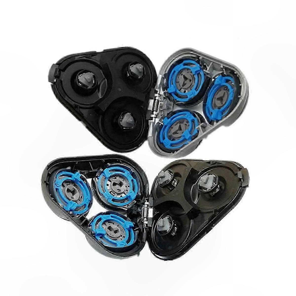 Shaver Head Replacement for Series 5000 Electric Razor - Compatible with S5370 S5571 S5420 Models - Black Blade