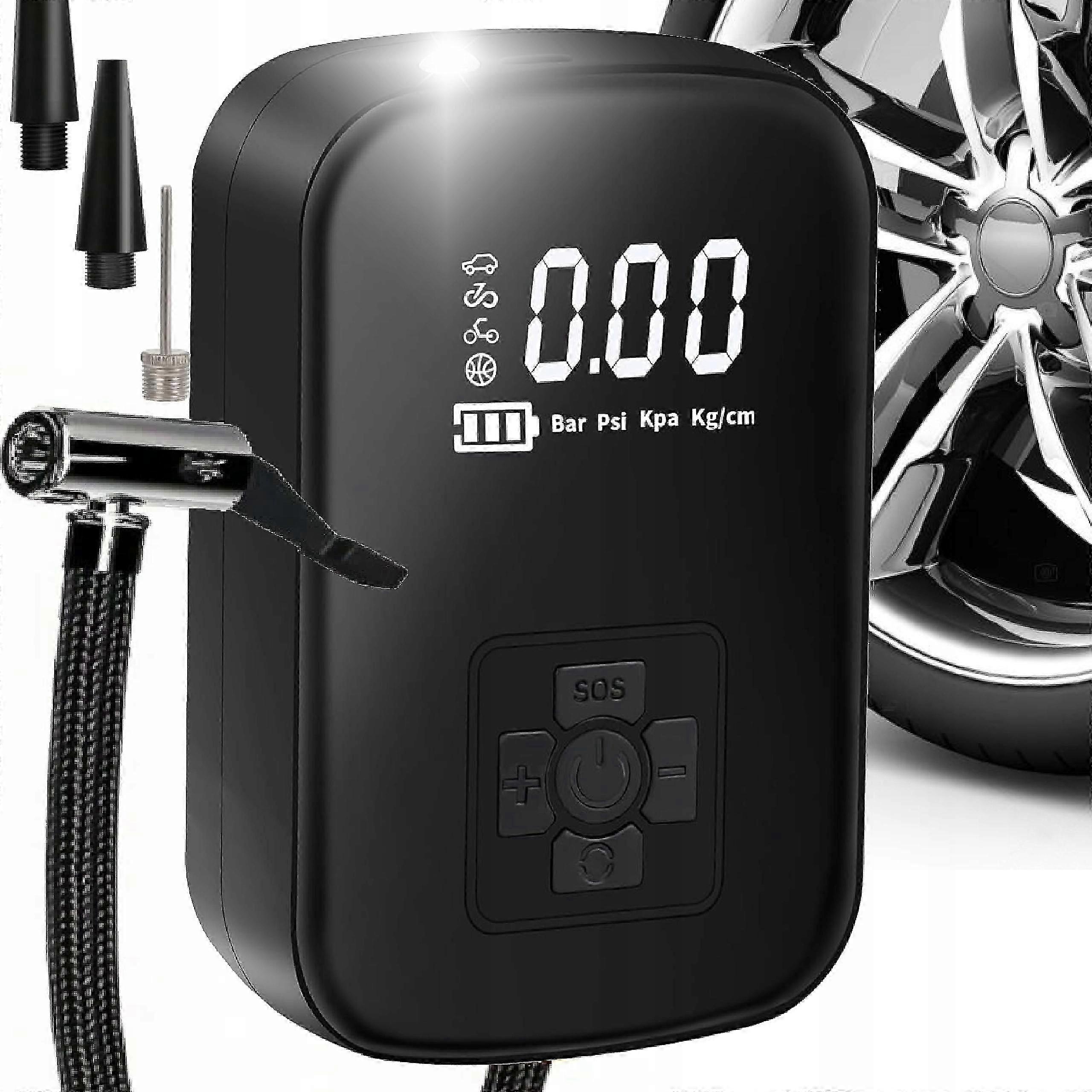 Cordless Car Compressor Portable Bicycle Compressor Wheel Pump Cs fast