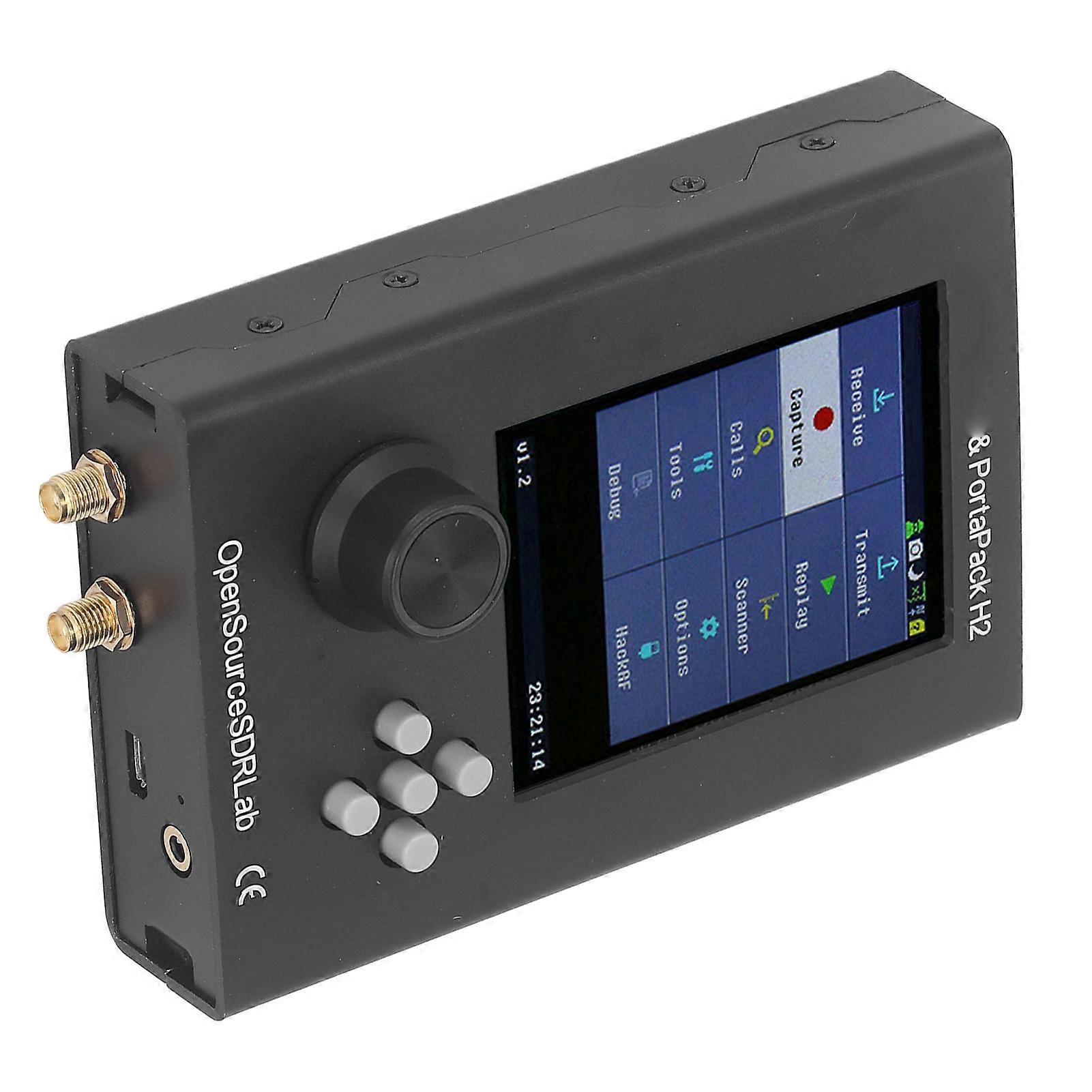 H2 Radio Transceiver 1MHz-6GHz 3.2" Touchscreen 2100mAh Battery