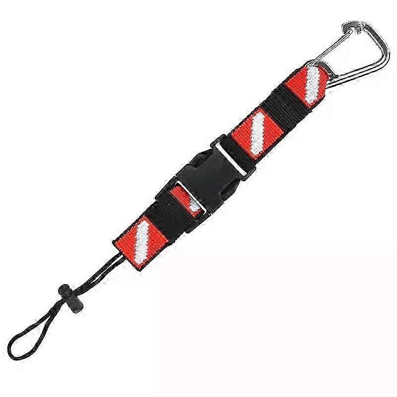 Nylon Scuba Diving Lanyard Strap, Webbing Strap with Quick Release Buckles for Mask, Camera